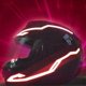 thumbnail image 3 of Tira de luces para casco de motocicleta, luz LED para casco de señal de conducción nocturna, 3 of 3