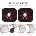 thumbnail image 5 of KLL Spider On The Web Windshield Sun Shade 2-Piece Foldable Car Front Window Sunshade for Most Sedans SUV Truck- Small, 5 of 5