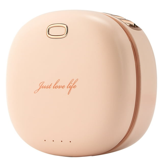 Ventilador portátil retro de 3 velocidades con USB recargable, ideal para colgar en el cuello o cintura, color rosa WT-F37. ¡Disfruta de la brisa natural en cualquier lugar!