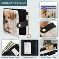 thumbnail image 5 of Small Wallet For Women Bifold Leather Pocket Coin Credit Card Holder With RFID Blocking Kitten & Puppy Are Lying Together, 5 of 6