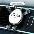 thumbnail image 2 of Car Phone Holder Creative Cartoon  Gravity Car Air Vent Mount GPS Support Stand for Vehicle, 2 of 10