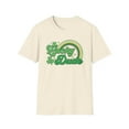 thumbnail image 2 of Lucky Dude, Gildan Unisex Softstyle T-Shirt, St Patricks Graphic Tee, S-3XL, 2 of 6