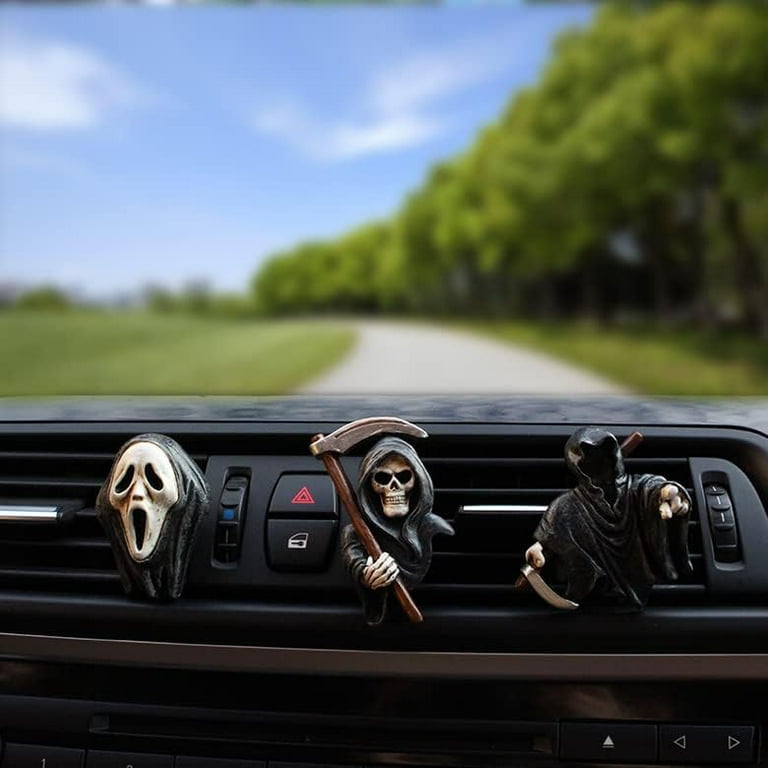 Cute Mothers Gift Sugar Skull Car Truck Air Fresheners Vent Clips