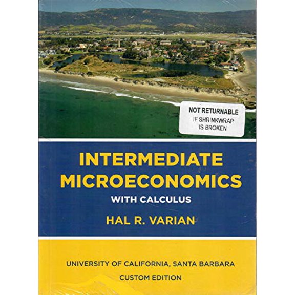 Pre-Owned INTER MICROECON+CALC UCSB SMARTWORK5 EB Custom for University of California, Santa Barbara, 9780393446203, 0393446204, Paperback,