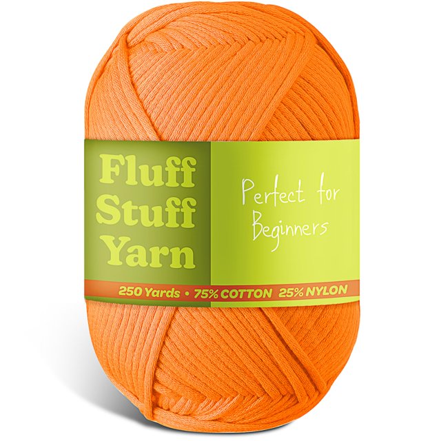 Yarn Hearth & Harbor Fluff Stuff Stuff, 230 m, mezcla de algodón y nailon