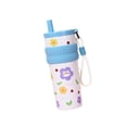 thumbnail image 3 of Botella térmica para niños, bonita y portátil, 680 ml Azul, 3 of 9