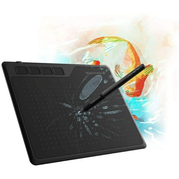 GMON S620 6.5 x 4 Inches Graphics Tablet with 8192 Pressure 4 Express