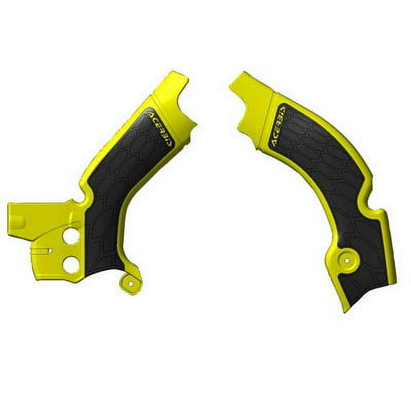Acerbis 2630531017 X-Grip Frame Guards Yellow/Black