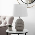 thumbnail image 5 of SAFAVIEH Dewlen 24 in. Bohemian Table Lamp, Brown/White, 5 of 6