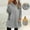 A-Gray, variant on Wyobmus Women Oversized Quater Zip Sherpa Soft Fleece Sweatshirt Winter Warm Cozy Fluffy Lightweight Mid-Length Hoodies 2 Side Fleece Long Sleeve Loose Outwear Coat for Cold Weather B-Gray