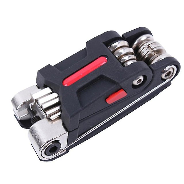 Herramienta de reparación múltiple de bicicleta Destornillador hexagonal Juego de llaves Cadena Ri