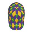 thumbnail image 4 of Balery Mardi Gras Baseball Cap For Women Men,Adjustable Size For Running Workouts And Outdoor Activities All Seasons, 4 of 9