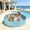 Blue, variant on Foldable Pet Paw Washer Tub, Portable PVC Dog Bathing Pool for Above Ground Pool, Quick Setup Small Pet Cleaning Basin