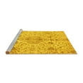 thumbnail image 2 of Ahgly Company Machine Washable Indoor Rectangle Oriental Yellow Traditional Area Rugs, 8' x 10', 2 of 4
