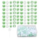 thumbnail image 1 of 74 Uds. De cuentas para el cabello, puños flexibles para trenzas de cabello con soporte para el cabello y caja de almacenamiento para trenzas de cabello y fabricación de pulseras de joyería, 1 of 8