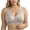 Gray, variant on aidice Plus Size Womens Bras Wireless Front Closure Breathable Comfy Wide Strap Smoothing Everyday Bras