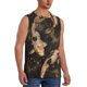 thumbnail image 2 of Fotbe Koi Fish Tranquility Men's Camiseta sin Mangas Estampada para Hombres, Playera Casual para Gimnasio, Entrenamiento, Playa-Large, 2 of 7