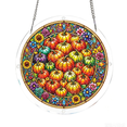 thumbnail image 2 of Kiddiway Halloween Hanging Acrylic Pumpkin Suncatcher - Flat Puzzle Window Decor for Party Favors Home Garden Porch,B, 2 of 8