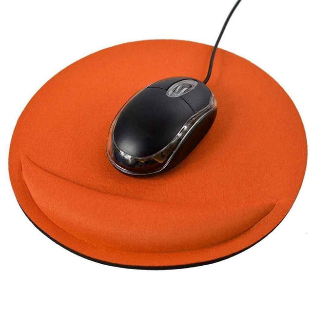 Solid Color Round Soft Wrist Protected Cushion EVA mouse mat Gaming Mouse Pad Colorful Mat Non Slip Gift