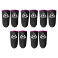 thumbnail image 2 of Moyic 5 pares de fundas antihuellas para juegos de teléfonos móviles, guantes reutilizables de punto transpirables de 24 pines a prueba de aceite Videojuegos y accesorios Rosado, 2 of 8