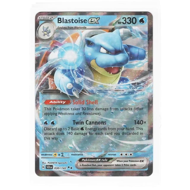 Carta Pokémon Pokémon Blastoise ex 030/142 - Corona estelar