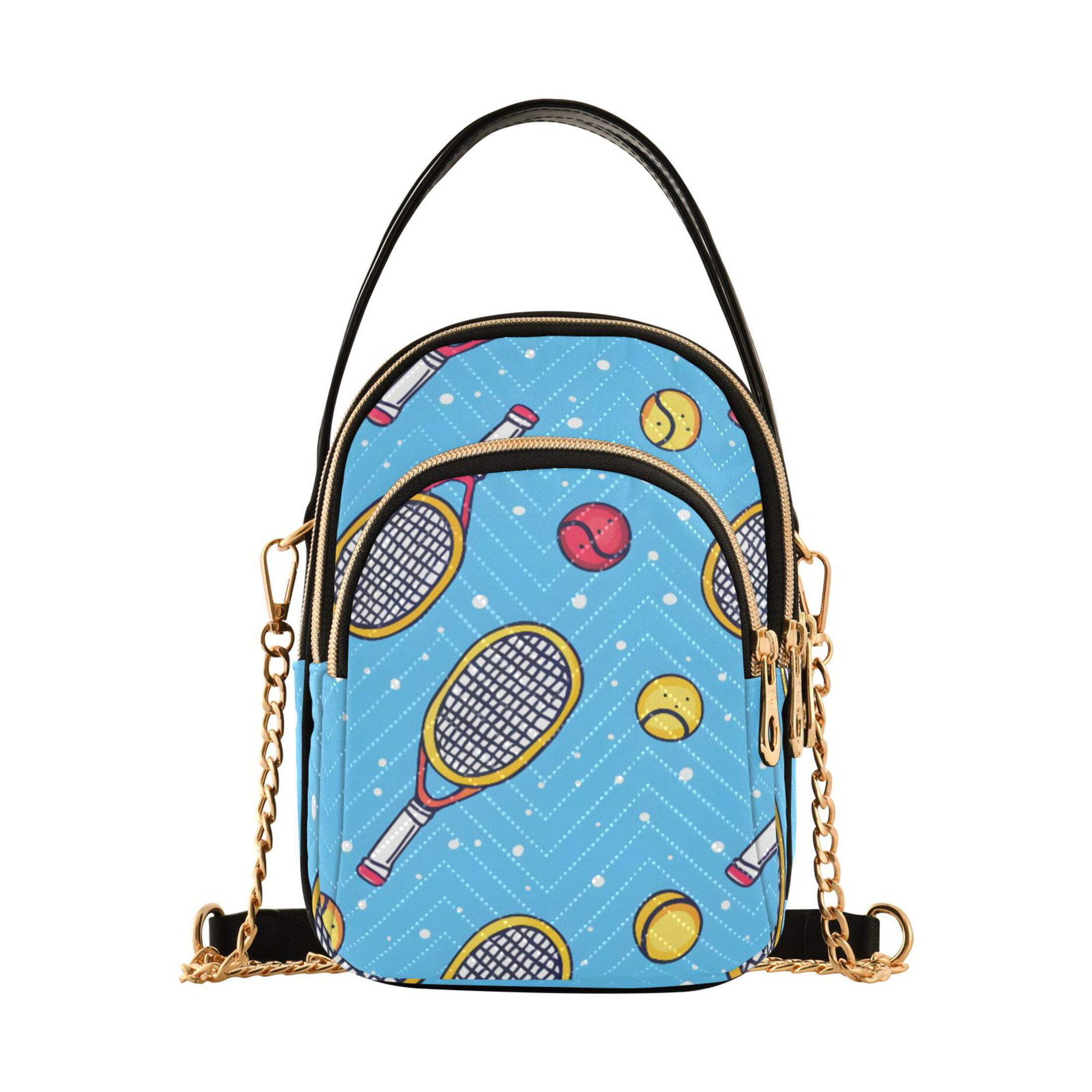 Tennis Racket Bag, Holds Single Tennis Racket, Portable