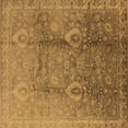 thumbnail image 1 of Ahgly Company Indoor Square Oriental Brown Traditional Area Rugs, 4' Square, 1 of 4