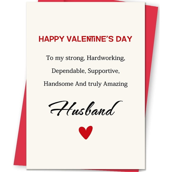 Tarjeta de San Valentín uugtcard para marido y mujer