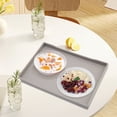 thumbnail image 6 of Rectangular Plastic Serving Trays, Loetky Fast Food Serving Trays, Restaurant Serving Trays, Serving Platter For Party, Home, 1*Tray, 6 of 9
