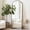 Black, variant on LadyNow Full Length Mirror, Arched 64*21in Floor Mirror With Nano Glass, Large Body Mirrors With Stand For Bedroom, Hanging Mounted For Living Room Black