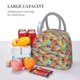 thumbnail image 5 of Easygdp Colorful Fish 2 Bolsa de Almuerzo Insulada Grande, Forro de Aluminio, Diseño Espacioso, a Prueba de Fugas, Ideal para Trabajo, Picnics, Viajes y Actividades al Aire Libre, 5 of 6