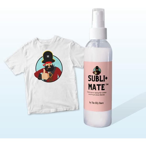 Sublimation Spray For Cotton And Cotton/Polyester Blends. Achieve Brighter And More Vibrant