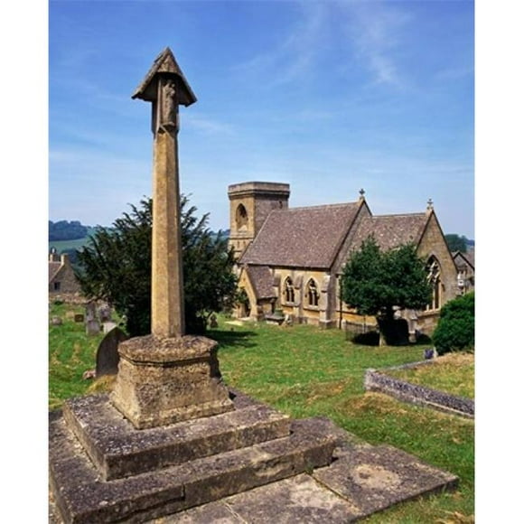 Danita Delimont PDDEU30PTH0065B Snowshill Gloucestershire Cotswolds England Poster Print by Paul Thompson, 16 x 20