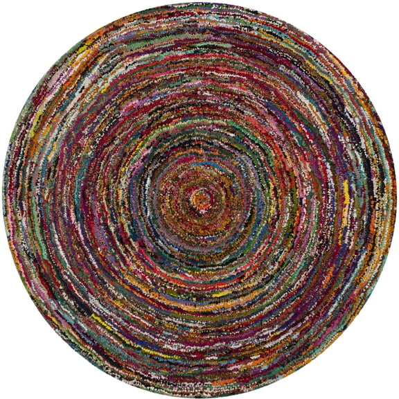 Safavieh Nantucket Tegan Geometric Circles Area Rug or Runner