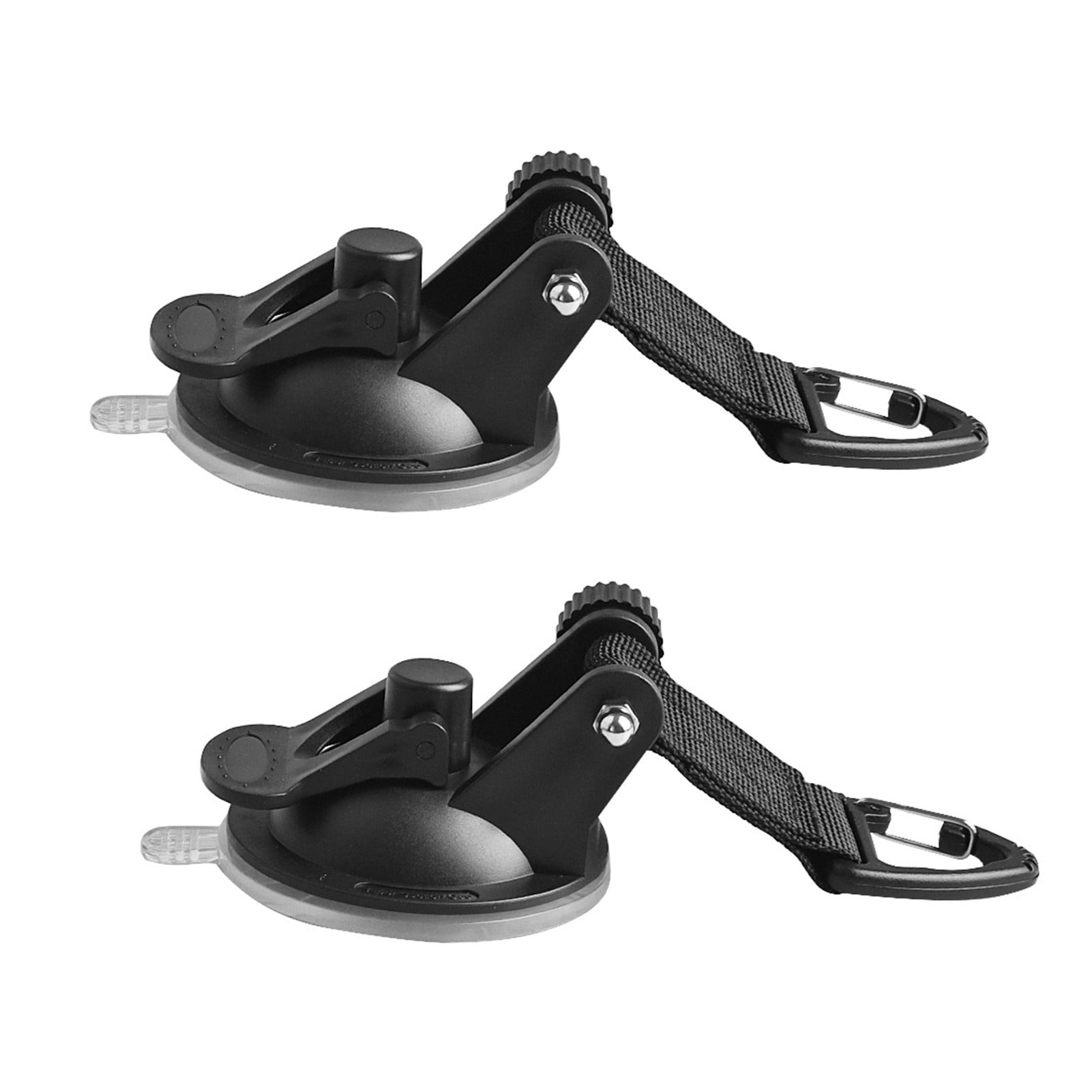 2-Pack Suction Cup Tie Downs Suction Cup Mount Car Hook Rack for smooth surface 