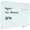 White-24"W x 36"H, variant on Frameless Magnetic Dry Erase Blackboard 48" x 36" For Office, School, Home