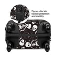 thumbnail image 4 of Balery Luggage Cover Skeleton Print Suitcase Covers for Luggage Elastic Washable Suitcase Protector Fits 18-32 Inch Luggage-Large, 4 of 9