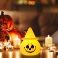 thumbnail image 2 of ChicYu Halloween Pumpkin Electronic Candle Lamp Decoration Prop Ornament Light-Up Toy Pumpkin Lantern Party Decor for Halloween Party or Home Display​, 2 of 5