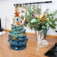 thumbnail image 3 of LHWEN Ceramic Sea Star Lighted Tree LED Desktop Ornament Ocean Home Décor Christmas Ornament Ceramic Coastal Charm Built-in LED Lights Tabletop Decoration for Desks Bookshelves Night, 3 of 8