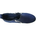 thumbnail image 3 of Soda Taylor Hidden Fahsion Wedge Sneaker Shoes Side Zipper Navy Suede Bootie (Blue, 6), 3 of 5