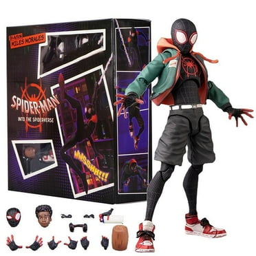 Playsets Spider Boy Action Figure Toy with Articulated Joints, 6-Inch, Red and Black