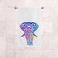 thumbnail image 6 of Dreamtimes Bath Hand Kitchen Towels Watercolor Elephant Face Towel Washcloth 2 Pack Soft Quick Dry Super Absorbent Bathroom, 6 of 6