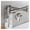 Style 6 nickel, variant on Pot Filler Tap Wall Mounted Foldable Kitchen Faucet With Bidet Sprayer Cold Bidet Faucet Sink Tap Rotate Folding Spout