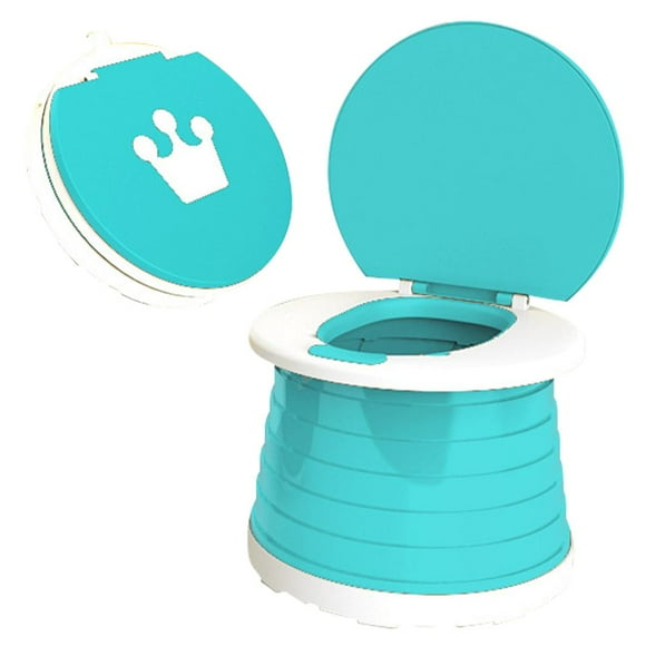 Inodoro Portátil para Bebés para Niños Asiento de Entrenamiento Plegable Liviano y Resistente Adecuado para Niños y Niñas Viajes Campamentos Uso Al Aire Libre Diseño de ANGGREK Otros