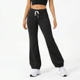 thumbnail image 5 of WERYOUNG High Waist Workout Pants For Women Soft Stretchy Yoga Trousers With Pockets Athletic Running Tights Leggings Versatile Bottom L, 5 of 6