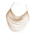 thumbnail image 1 of Boho Rhinestone Body Chain Decoración Para Rave Nightclub Prom Salvador Cadena del cuerpo, 1 of 8