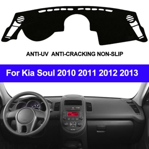 Inner Car Dashboard Cover Dash Mat Pad for Kia Soul 2010 2011 2012 2013