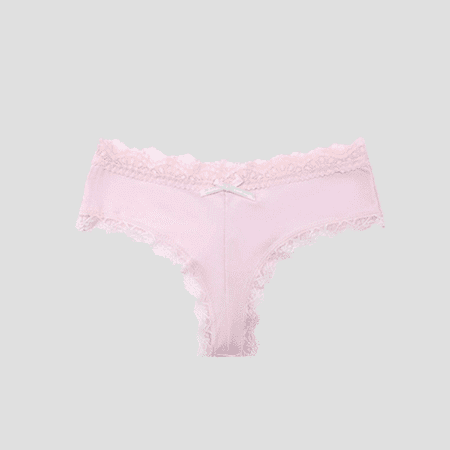 Fulorrnie Underwear for Women Comfort Briefs High Waisted Cute Panty Stretchable Elastic Waist Panties  Pink  S