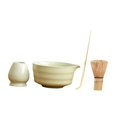 thumbnail image 2 of 4 piezas de Matcha Bowl Juego de té Herramientas de té Herramientas Té Herramient Amarillo, 2 of 9