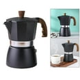 thumbnail image 2 of Portable Espresso Maker Pot Aluminum Coffee Brewer Percolator top , 150ml, 2 of 8